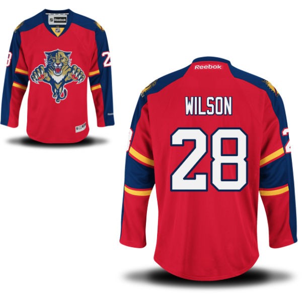 Premier Reebok Adult Garrett Wilson Away Jersey - NHL 28 Florida