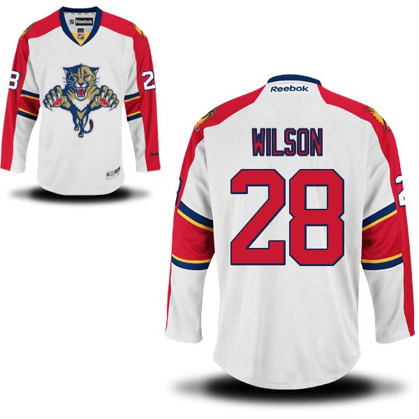 Premier Reebok Adult Garrett Wilson Away Jersey - NHL 28 Florida Panthers