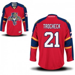 Florida Panthers No21 Vincent Trocheck Black 100th Anniversary Jersey
