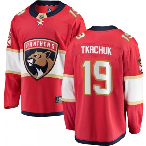 Men's Florida Panthers Matthew Tkachuk Fanatics Branded Red Home Breakaway  Player Jersey